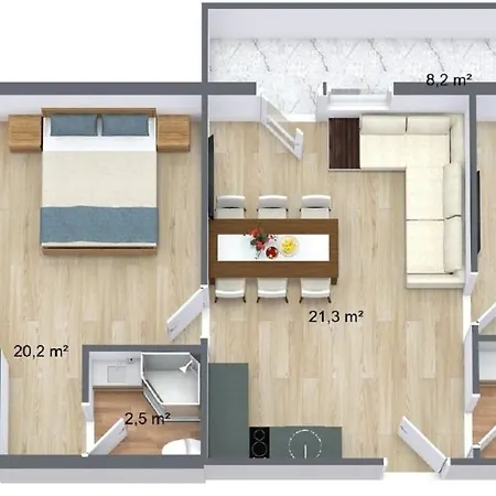 Apartmán Appartementhaus Seehof *